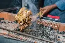 Charcoal Grilled Mbuzi Leg